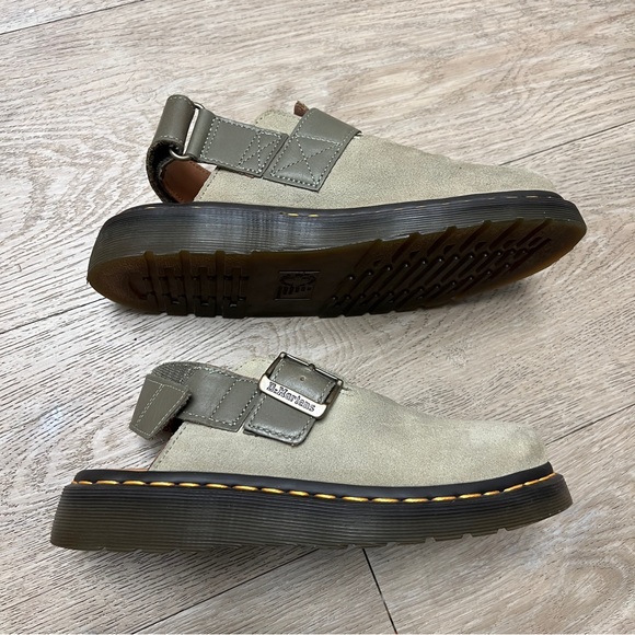 Dr Martens Jorge ii olive green Size 7 Slingback Mules - Picture 7 of 10